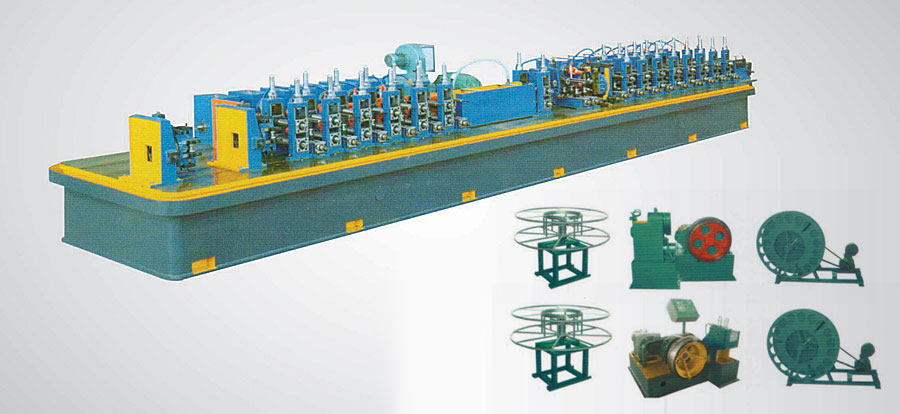 YF144、165、219直縫高頻焊管機(jī)組